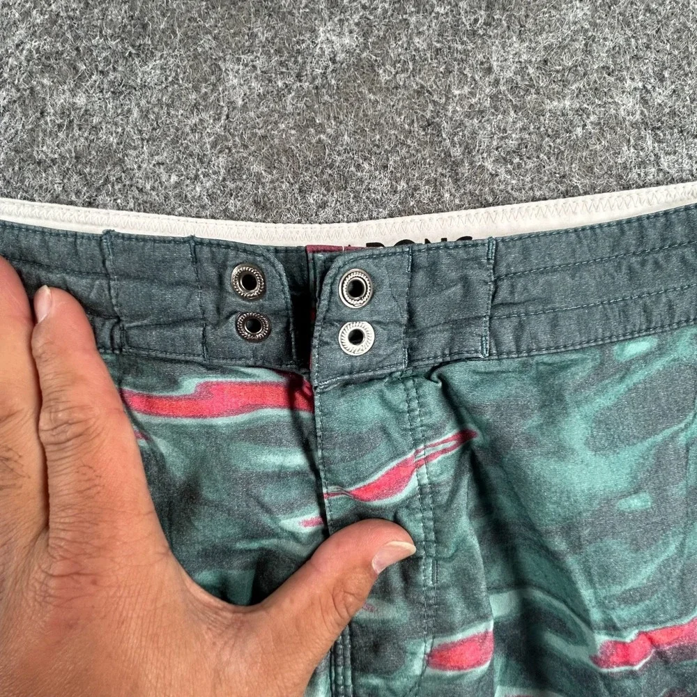 Billabong All Day Sunset‎ Lo Tides Board Shorts Mens Blue Orange Water Shade